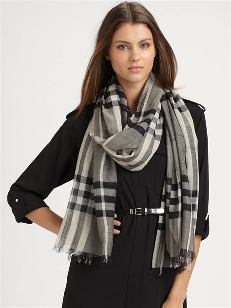 burberry schal hellgrau|Burberry scarves for women.